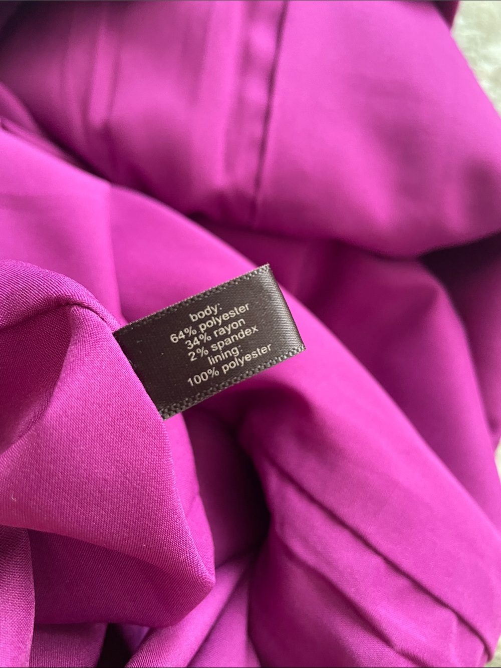 RARE The Limited Fuchsia Pencil Skirt - Picture 9 of 10
